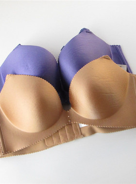 欧系列正品c-13-4-1-1可卸肩带无痕三排扣厚胸罩内衣文胸 OA33438