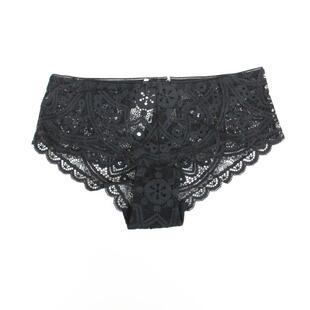 艾格伊品专柜正品性感透视低腰蕾丝三角裤底裤内内裤女 8A0771004