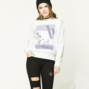 棉质休闲加绒专柜正品卫衣女