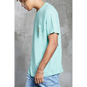 短袖休闲莫代尔棉T恤男夏