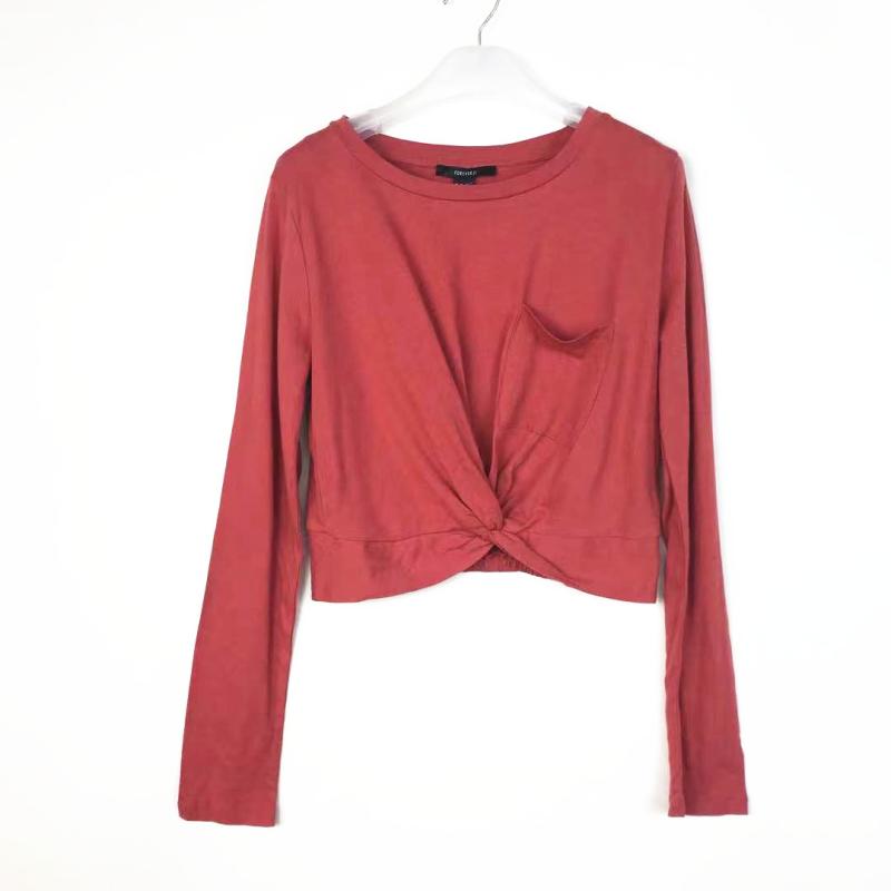 F21系列专柜正品圆领长袖