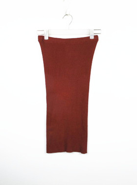 F21正品休闲纯色文艺范松紧腰裹身裙一步裙秋冬中裙半身裙 150807