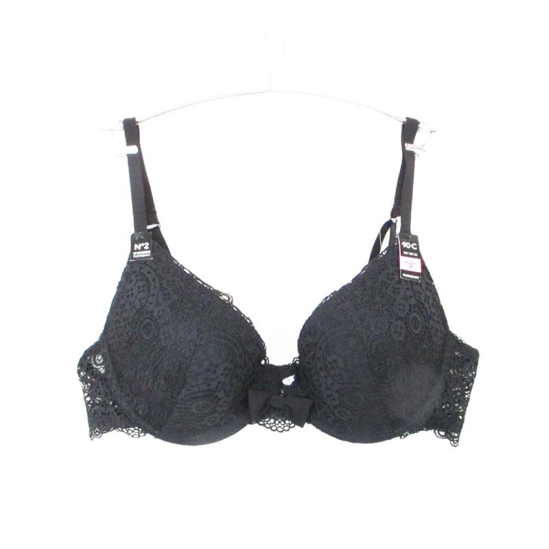 艾格性感有钢圈聚拢蕾丝文胸