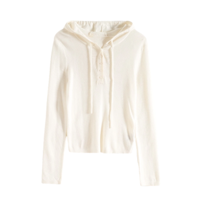 Mixblu麦斯兰专柜正品休闲连帽短款长袖拉链针织开衫女秋BXC61606