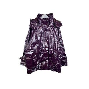 拉系列专柜正品2025新款安克拉红宽松PU仿皮衣外套春秋女60600548