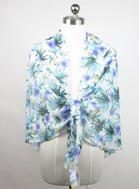 春秋正品三角形围巾披肩女