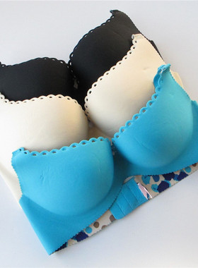 欧系列正品c-13-7-2-1无痕花边可卸肩带加厚胸罩内衣文胸 RA23316