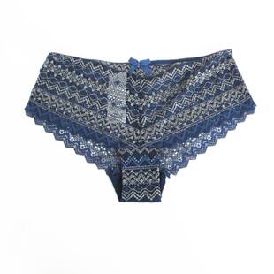 艾格伊品专柜正品性感透视低腰蕾丝三角裤底裤内内裤女 170772016