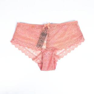 包邮艾格伊品正品性感透视低腰蕾丝三角裤底裤内内裤女 8E0772002