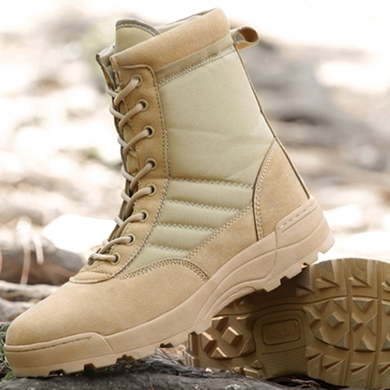 Bottes militaires pour homme - encapsulé - Ref 1399084 Image 1