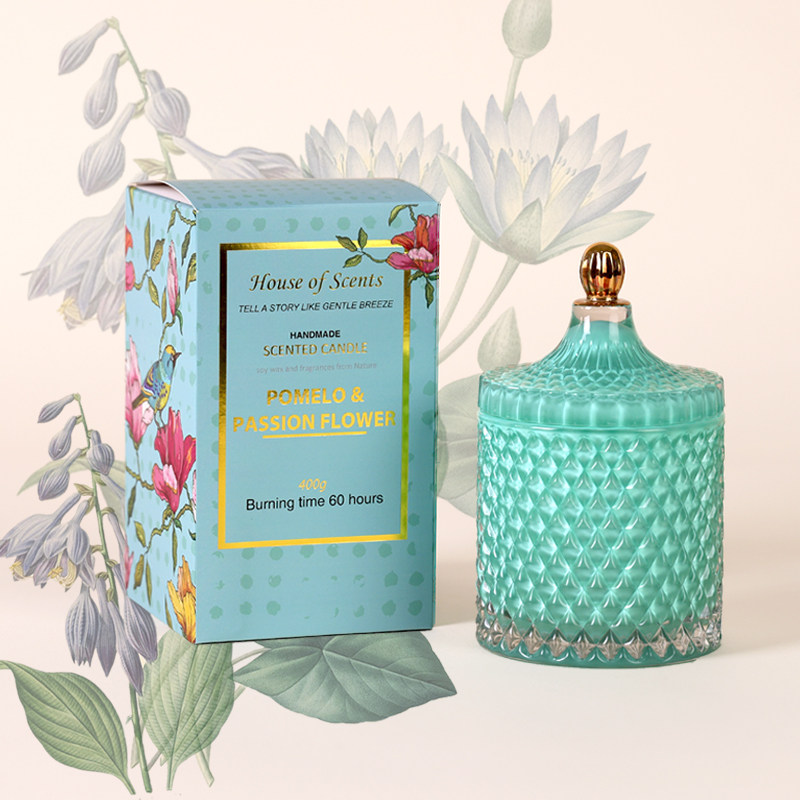 香薰蜡烛礼盒大号手工卧室家用持久香氛摆件小众高级情调生日礼物