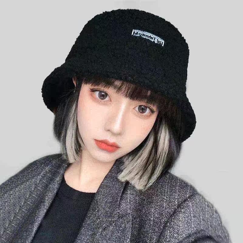 假发帽子一体时尚女秋冬带假发的短发头发连帽戴帽子的短发帽冬季