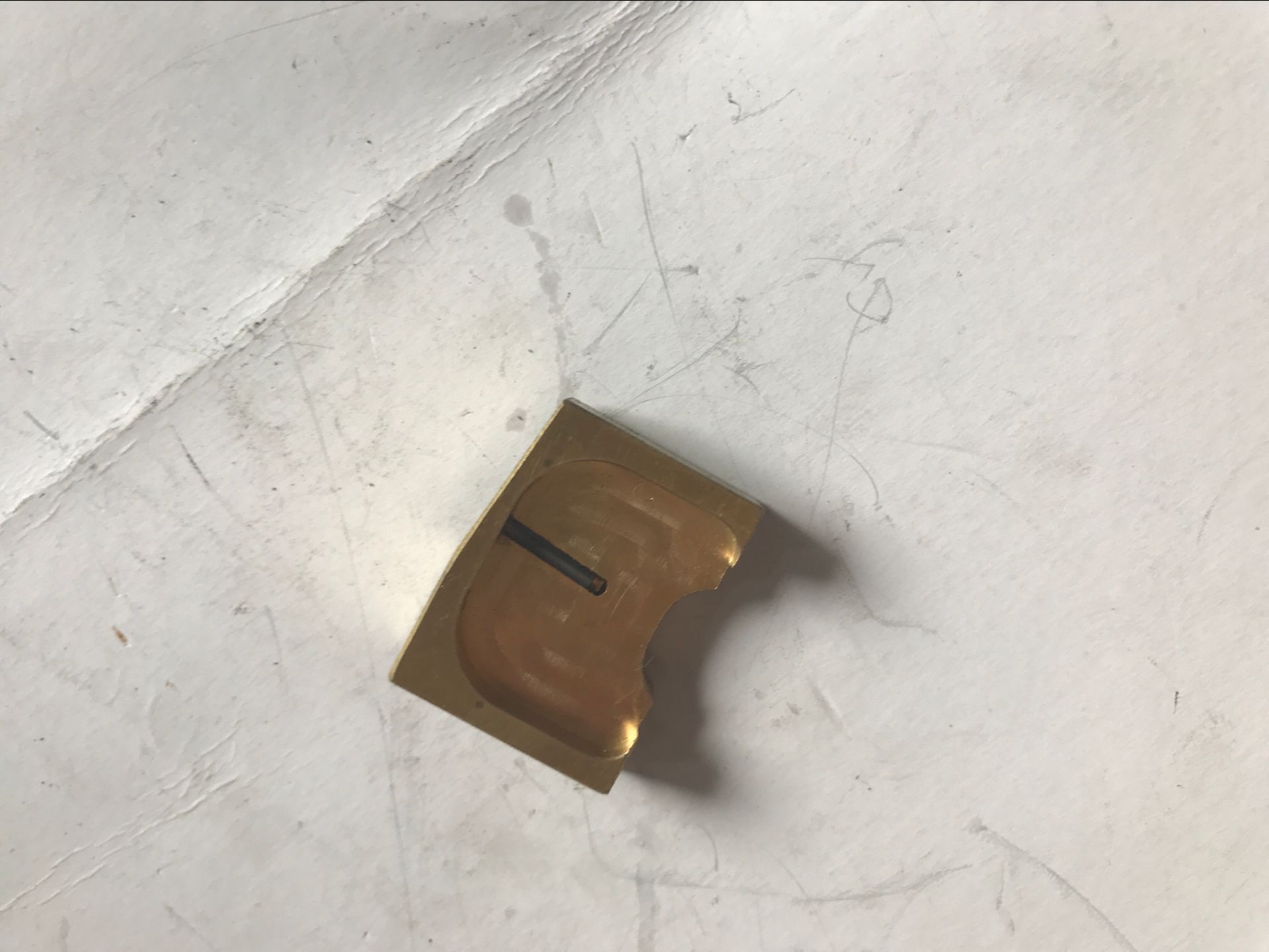 三菱机导电块固定板M471 固定座上慢走丝线切割配件图片