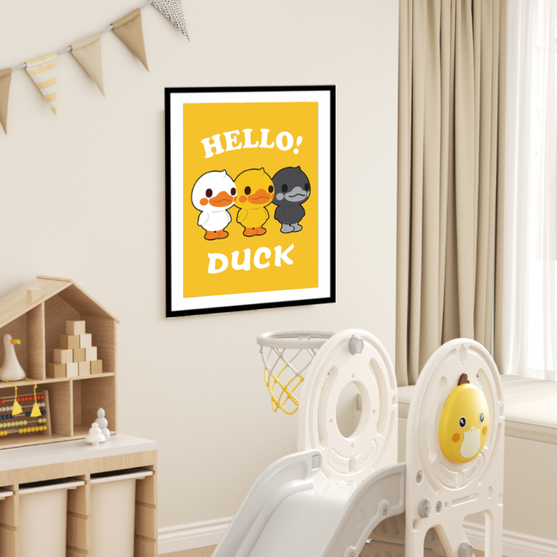 卡通儿童可爱挂画客厅卧室装饰画