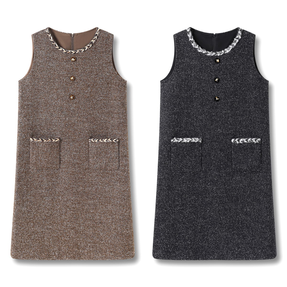 【老板潘潘&原ZM25968L连衣裙】长98