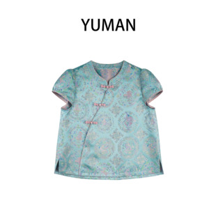 羽曼YUHAN～重奢定制～十二生肖重奢高定款 YM1968 中式 上衣短袖