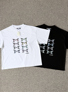 Mertra 蝴蝶双色T恤男女 Mix Color T-shirt 夏季时尚高品质短袖