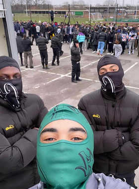 Corteiz透气骑行面罩轻薄全脸冰丝脸基尼保暖户外短款防尘面巾