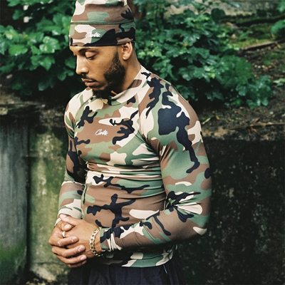 Corteiz街头男女款压缩紧身上衣