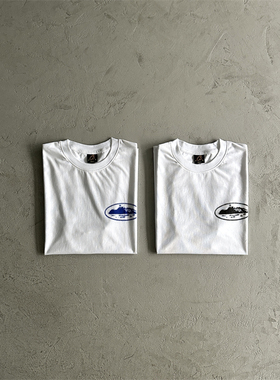 Corteiz 恶魔岛时尚男女同款夏季百搭小众短袖宽松休闲纯棉T恤 潮