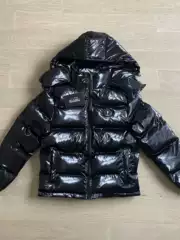 London Trapstar Shiny Men's down Cotton Jacket Top Quality Embroidered Jacket Drill