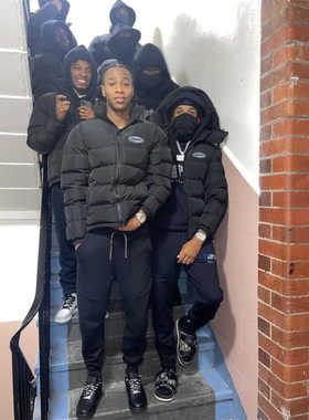 Trapstar Drip drill羽绒棉服男装女保暖运动服防风休闲外套