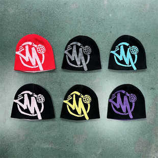 MinusTwo双面冷帽针织帽休闲时尚欧美明星同款嘻哈说唱DRIPDRILL