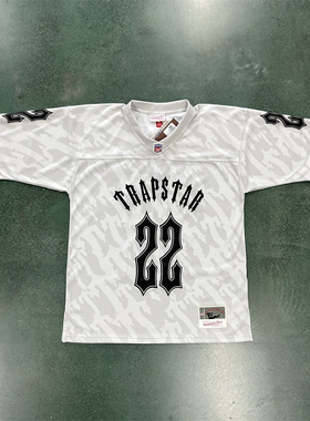 Trapstar新款高质量T-shirt男士演唱会热升华夏季足球T恤运动短袖