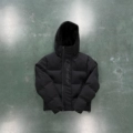Black Print Black Jacket