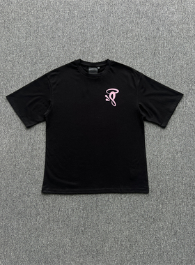 SYNA 新款街头男女款圆领短袖夏季休闲胸前印花百搭时尚高品质T恤