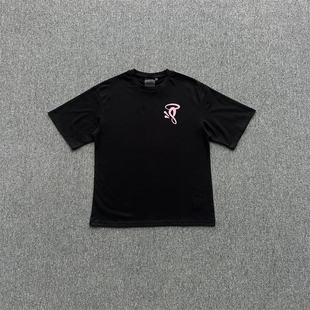 SYNA 新款街头男女款圆领短袖夏季休闲胸前印花百搭时尚高品质T恤