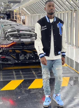 Trapstar秋冬新品地藏王刺绣棒球服中国风休闲夹克男士外套潮