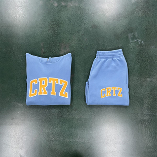 Corteiz Shorts Suits男士Hoodie短裤套装Top品质UK棉运动卫