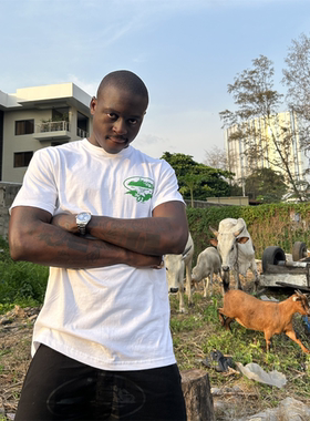 Corteiz 新款欧美潮牌上衣刺绣男女恶魔岛纯棉T恤复古美式街头潮