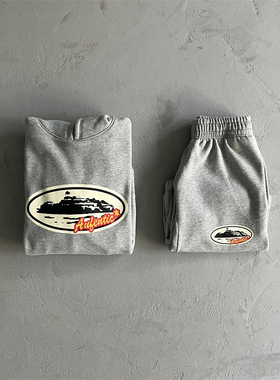 Corteiz Shorts Set男士卫衣短裤套装高质量Sweater London原创