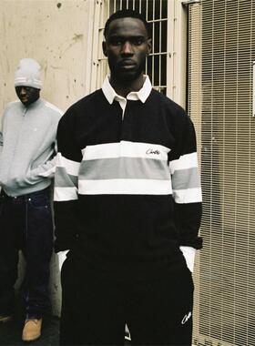 Corteiz 新款针织马海毛迷彩套头毛衣秋冬包边条毛衣开衫外套灰色