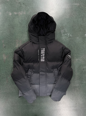 2.0 Trapstar Decoded Hooded Puffer男士连帽夹克Top原创Drip