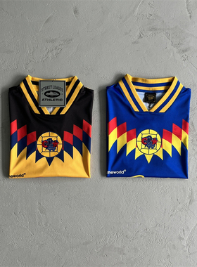 Corteiz Club America Jersey男士运动T恤18号美洲俱乐部球衣原创