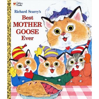 预订 理查德·斯凯瑞（Richard Scarry）有史以来*的鹅妈妈 英文 儿歌童谣 韵律启蒙  Richard Scarry's Best Mother Goose Ever