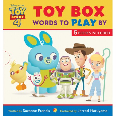 预订 玩具总动员 4:玩具盒:玩的单词 少儿虚构 英文 Toy Story 4: Toy Box: Words to Play By