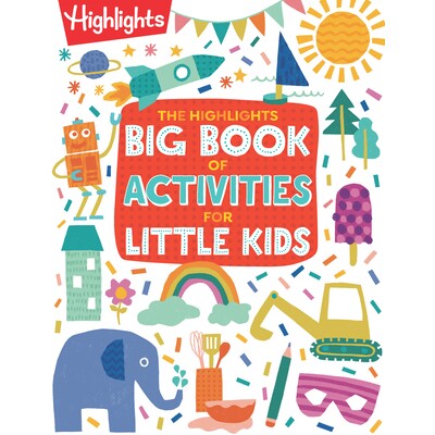 预订  手工兴趣 英文 Highlights 小朋友读物 The Highlights Big Book of Activities for Little Kids:9781639621484