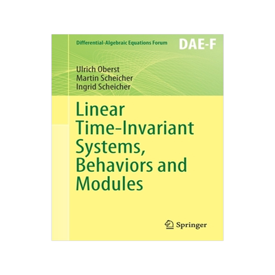 预订 Linear Time-Invariant Systems, Behaviors and Modules