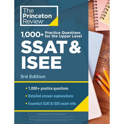 预订 私立学校考试备考 1000 多个高级 SSAT 和 ISEE 练习题,第 3 版:为取得优异成绩进行额外准备 学习考试辅导 中考*考试 英文