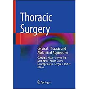 Thoracic Surgery Cervical, Thoracic and Abdominal Approaches 胸外科：颈椎、胸椎与腹部方法 9783030406806