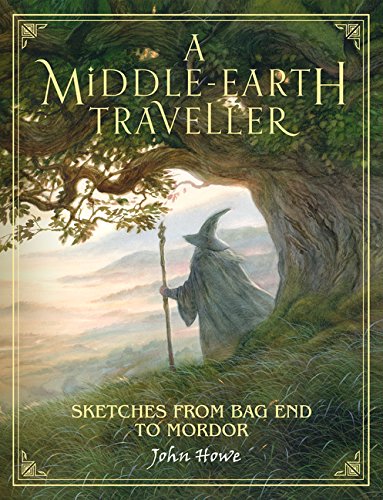 英文原版 中土旅行者:约翰·豪的魔戒插图 John Howe: A Middle-earth Traveller 指环王 霍比特人 托尔金