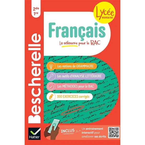 预售 Bescherelle 高中 2026新版 法语原版教辅材料 进口书 français lycée