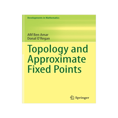 预订 Topology and Approximate Fixed Points