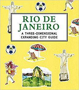 预售 英文原版 小开本全景立体书：里约热内卢 Rio de Janeiro: A 3D Keepsake Cityscape