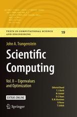 预订 Scientific Computing :Vol. II - Eigenvalues and Optimization