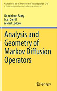 Geometry and Analysis Operators Markov Diffusion 预订
